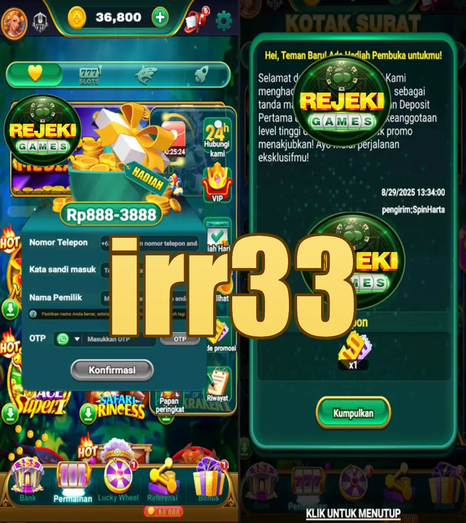 irr33 Tangkapan Layar - APK Resmi